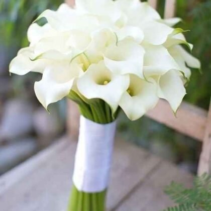 Calla’s bouquet